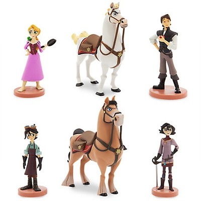 rapunzel and horse set