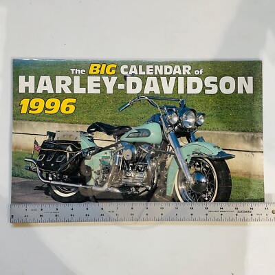 Harley-Davidson Big Calendar 1996 17x11 Motorbooks