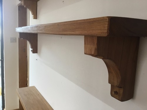 OAK SHELF/BESPOKE SIZES - Picture 2 of 5