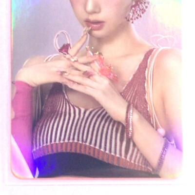 ALL FOR KARINA Aespa TCG Plant accessories pink Foil KPOP IDOL