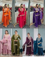 Pakistani Eid Dress Salwar Kameez Ready To Wear Suit Wedding Party Bollywood New