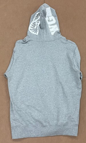 FELPA CON CAPPUCCIO PULLOVER LARGO A BATHING APE BAPE SHARK GRIGIO BIANCO NERO TAGLIA 2XL (92 - Foto 2 di 5