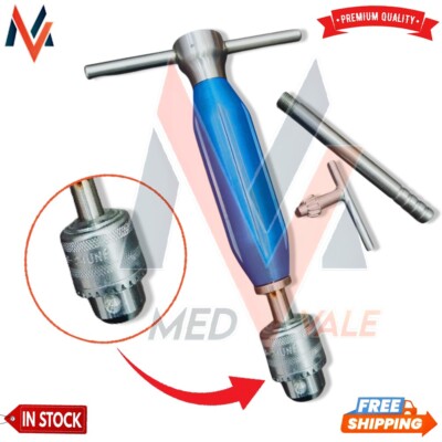 Orthopedic Hand Drill With Chuck & Key Orthopedic Veterinary Surgery Instrument