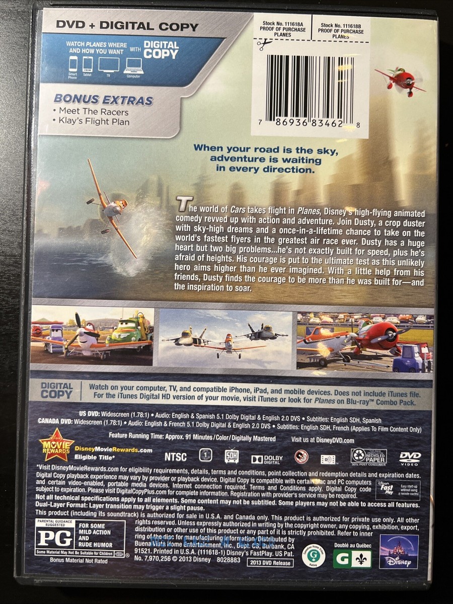 Planes (DVD, 2013) (1286) 786936834628| eBay