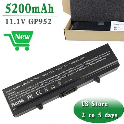 GP952 RU586 GW240 58Wh Battery For Dell Inspiron 1525 1526 1545 1546 Vostro 500