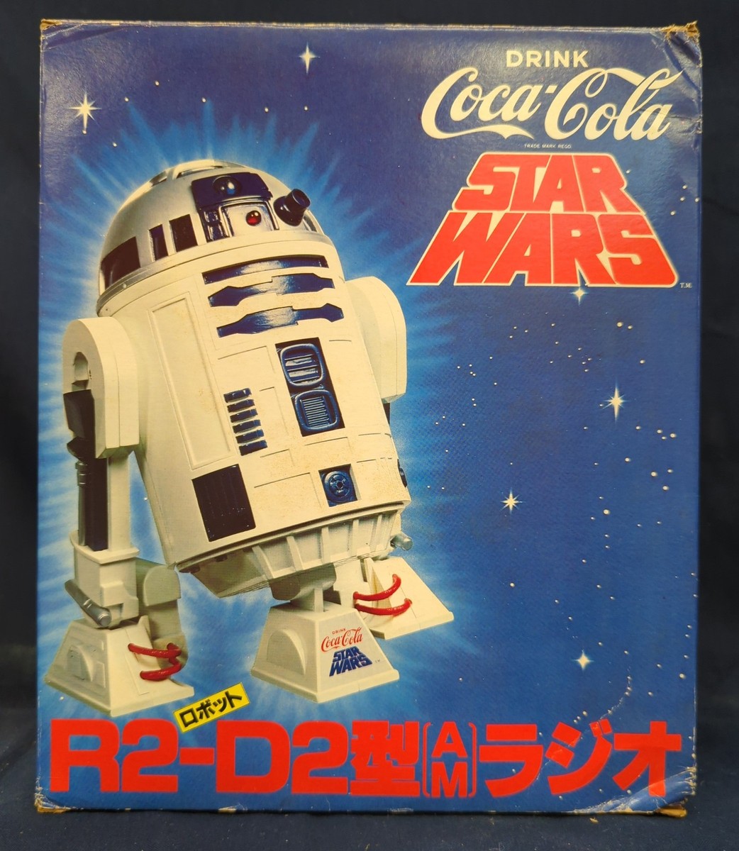 スターウォーズ　R2D2 ラジオ　コカコーラ　中古品 スターウォーズ R2D2 ラジオ コカコーラ 中古品 コカコーラ
