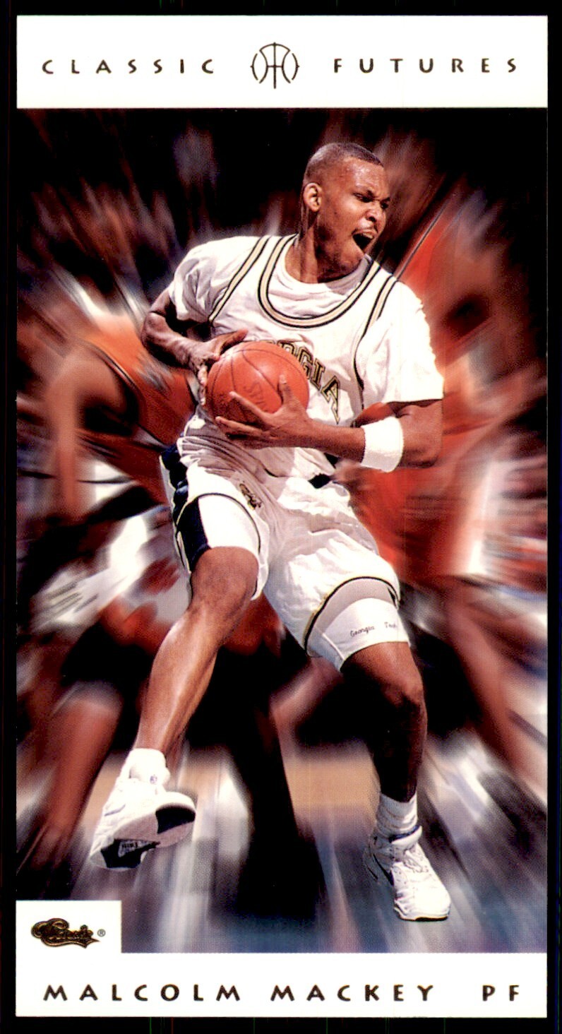 1993-94 Classic Futures Malcolm Mackey Basketball Cards #42