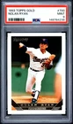 PSA 9 1993 Topps Gold Nolan Ryan - Texas Rangers