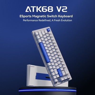 ATK 68 V2 eSports gaming keyboard 68-Key Mechanical Keyboard, Full