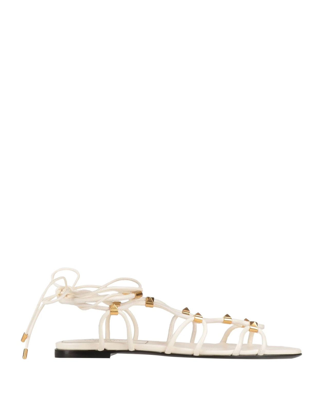 Valentino Garavani - Women - Leather Sandals - Ivory 177890₽