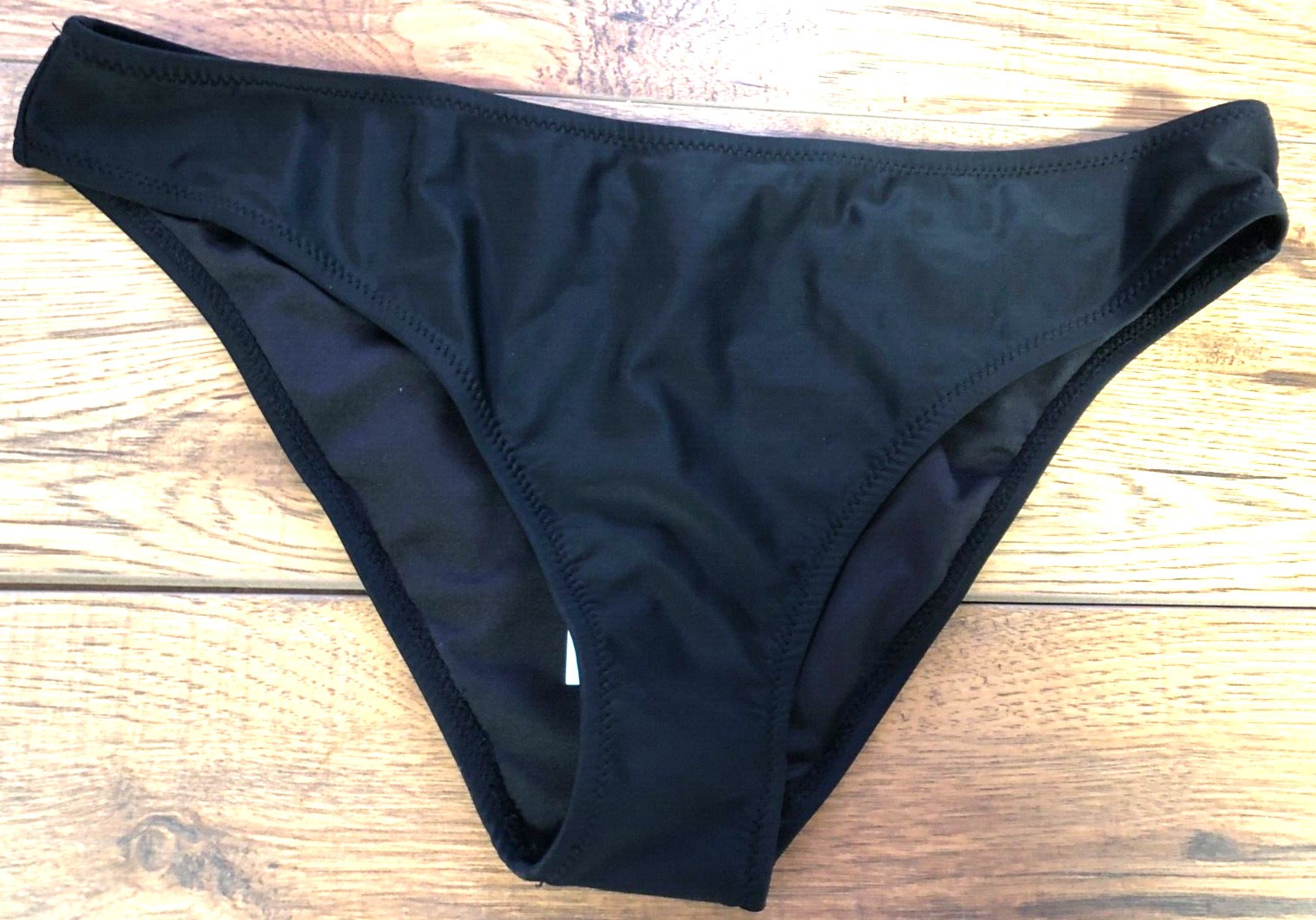 Cupshe Bikini Bottoms Large Black Low/Mid Rise New with Tags