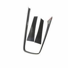 For Porsche Cayenne 2018-2022 Carbon Fiber Central Console Gear Shift Frame Trim