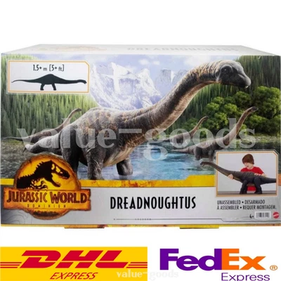 NEW MATTEL Jurassic World Dreadnoughtus Dinosaur Action Figure