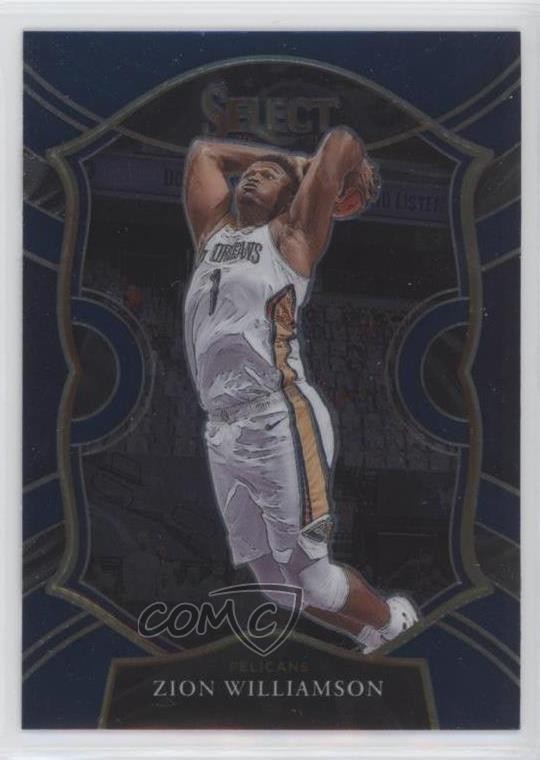 2020-21 Panini Select Concourse Retail Blue Zion Williamson #1 0l4h
