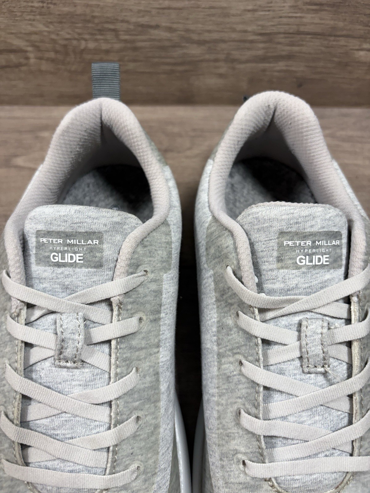 Peter Millar Hyperlight Glide Gray Knit Athletic … - image 5