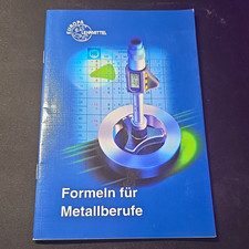 Europa Lehrmittel Formeln für Metallberufe F...