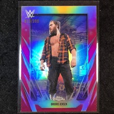 2026 Topps Chrome WWE BROOKS JENSEN Base Magenta /399 #104