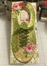 Anna Griffin Paper Sneakers Finishing School Kit. Great Christmas Gift/Teen!