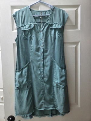 XCVI Wearables Austen shirt dress MEDIUM Brand new with tag FOLK TALE