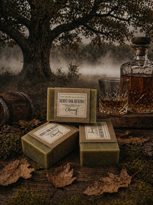 #ad #ad Charmed Burnt Oak Reserve Handcrafted Goat Milk Body Soap. 3 5 oz bars. $21.00