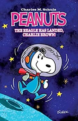 Peanuts the Beagle Has Landed, Charlie Brown Original Graphic Nov