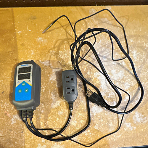 Inkbird Aquarium Temperature Controller w/ Probe, Dual Outlet