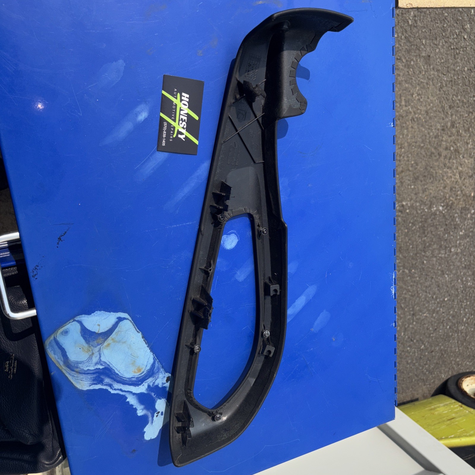 Ferrari 488 Outer Lateral Seat Base Cover Panel (OEM, Used)
