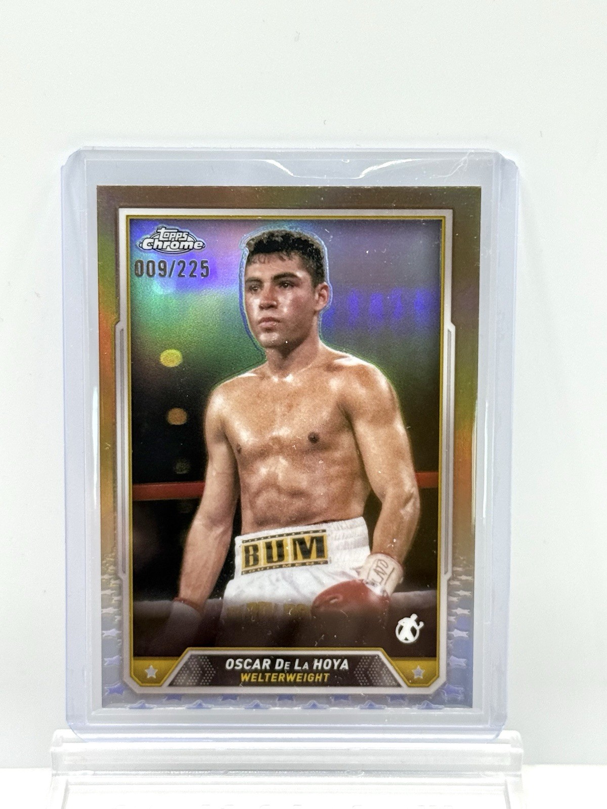 2024 Topps Chrome Boxing Bronze Refractor Oscar De La Hoya /225 #32