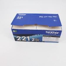 Brother Genuine TN-221BK Black Laser Toner for HL-3140CW HL-3150CDN SIngle Pack