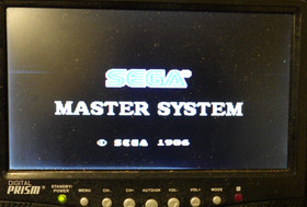 Sega Master System [Model 3010] Home Console Only Powers On For Parts or Repair