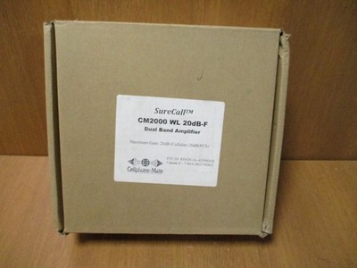 SURECALL CM2000WL20dB IN-BUILDING  20dB AMPLIFIER MODEL#CM2000-WL-20dB-F