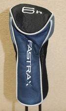 */ Golf Club Head Cover - Fastrax #6 Hybrid - Blue/Black/White - HC8
