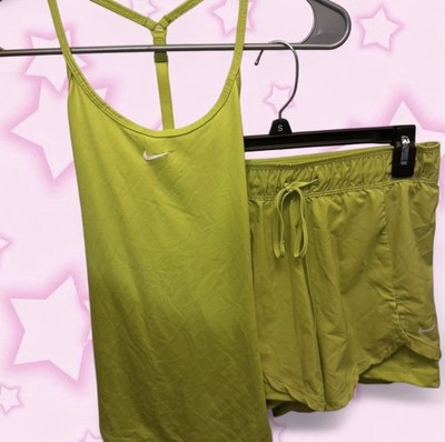 small green nike set