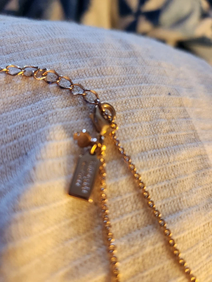 Kate Spade SPOT THE SPADE Rose Gold Crystal Long Station Necklace - Изображение 3 из 4