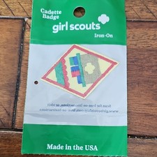 girlscouts girl guides Cadette My Cookie Venture badge patch iron-on USA