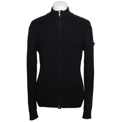 Exhibit, Strickjacke, Herren, Größe: XL, Schwarz, Acryl/Merinowolle #v2k