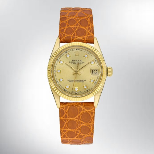 Rolex Oyster Perpetual Date Midsize watch in 18K Yellow Gold w...