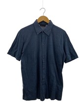 PRADA Short Sleeve Shirt XL Cotton NVY