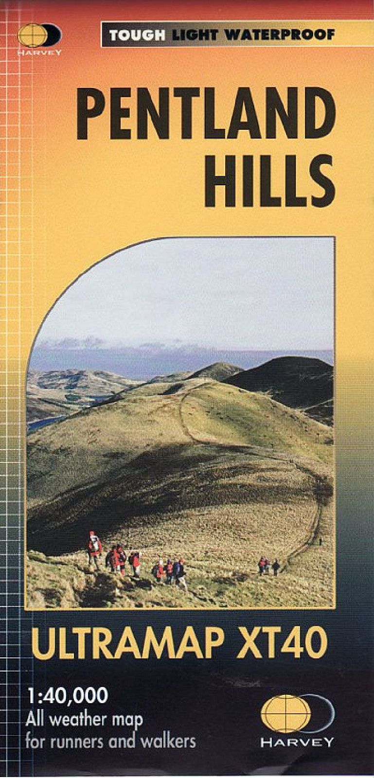 Pentland Hills Harvey Ultra Map - XT40