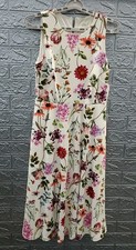 New Eliza J Sleeveless Fit &Flare Midi Dress Multicolor US Size 6