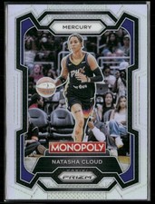 2024 Panini Prizm Monopoly WNBA #11 Natasha Cloud Silver Prizm