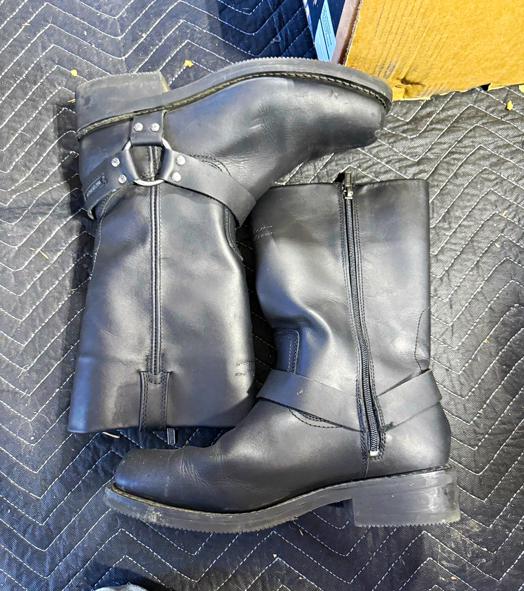 Zip Biker Boots for Men for sale | eBay