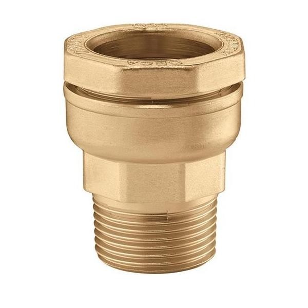 Caleffi Ca Anschlussverschraubung Ag 32 Mm X 1Zoll Ag FüR Pe-Kunststoffrohr-image