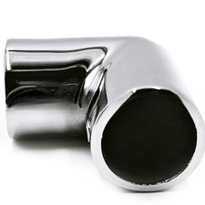 Raccord coudé acier inoxydable 316 90 degrés pour bateaux marins 22-32 mm poli