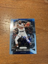 MITCHELL ROBINSON PANINI PRIZM AUTO NEW YORK KNICKS SIGNED AUTOGRAPHED! NYK 2019