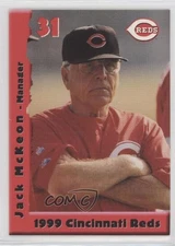 1999 Kahn's Cincinnati Reds Jack McKeon fm0