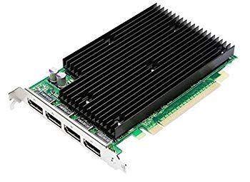 nVidia Quadro NVS450 PCIe Graphics Card 4 DisplayPort Outputs Used
