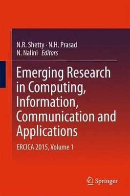 Emerging Research in Computing, Information, Communication an... - 9788132225492