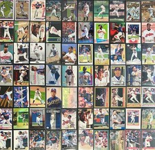 Cleveland Indians 70‑Card Premium Lot Thome Lofton Vizquel Alomar Chrome Finest