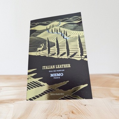 Memo Paris Italian Leather Eau de Parfum 1,5ml Spray Unisex Parfüm